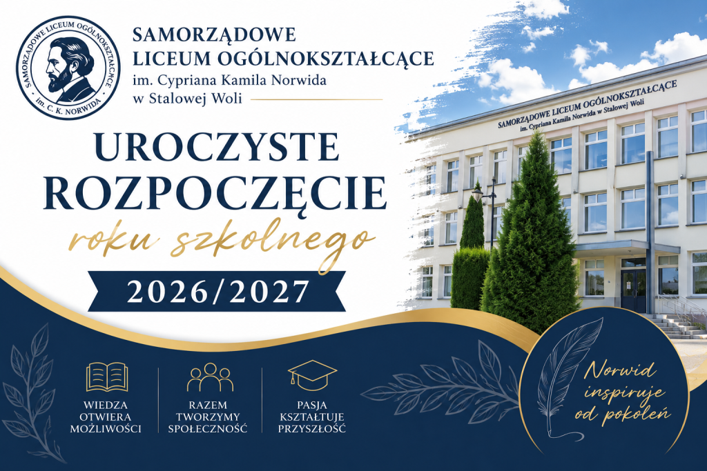 Uroczyste rozpoczęcie roku szkolnego 2026/2027